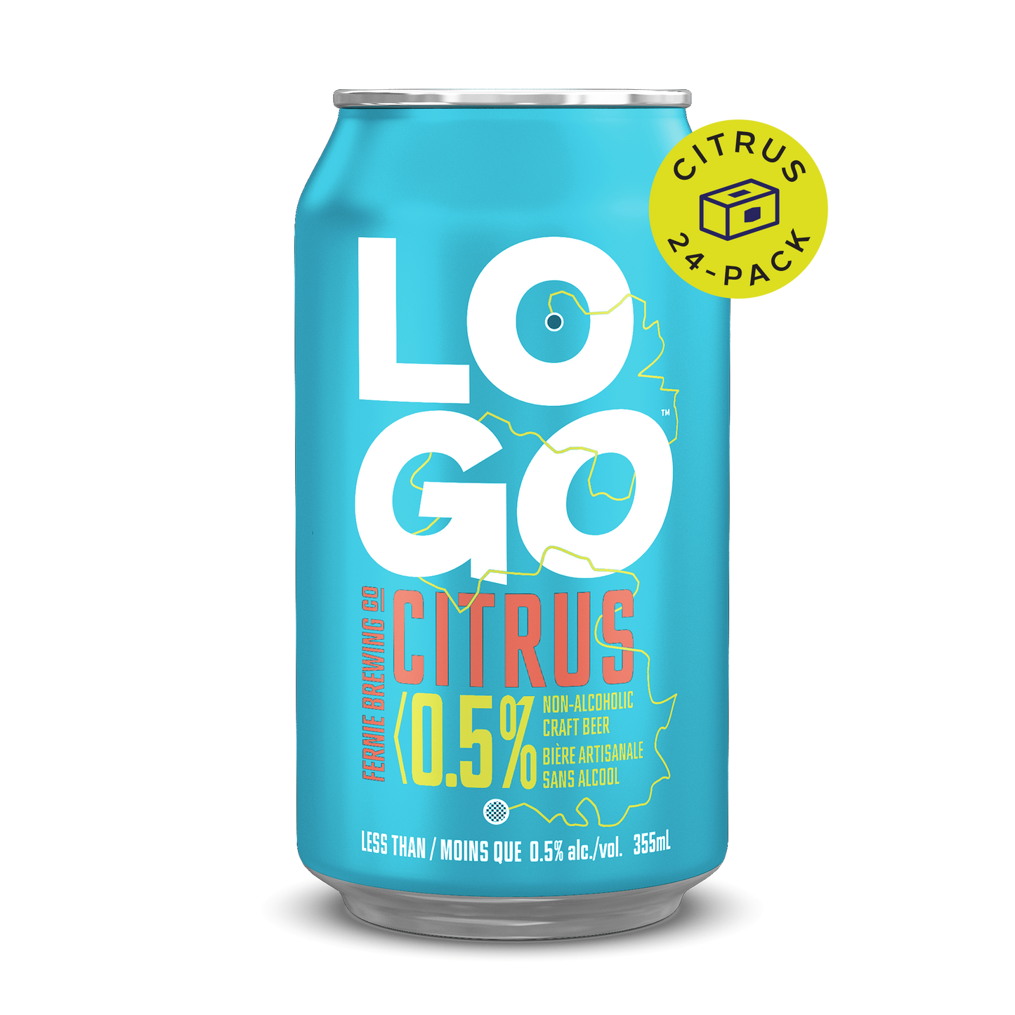 LOGO Non-Alc Citrus 24-Pack