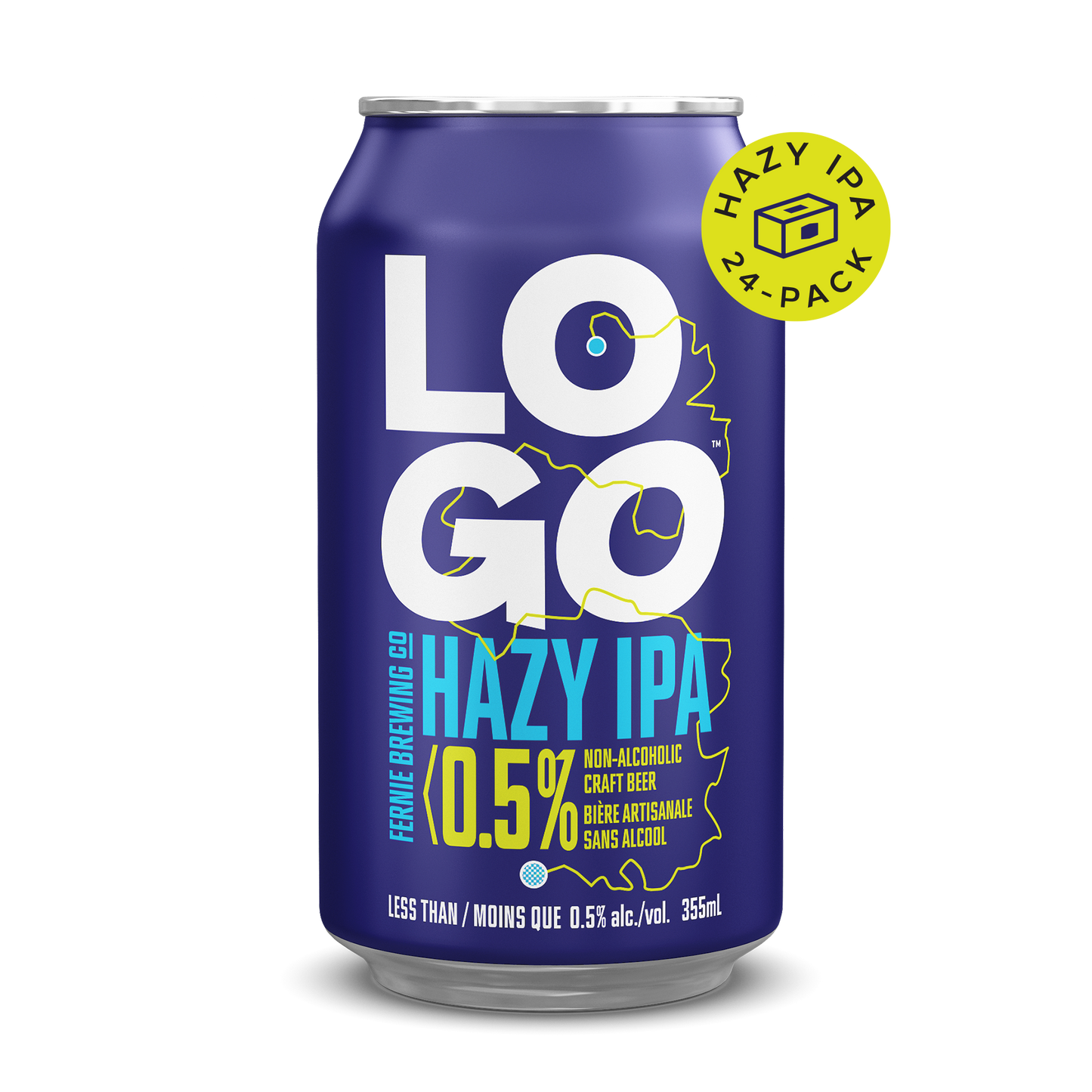 LOGO Non-Alc Hazy IPA 24-Pack